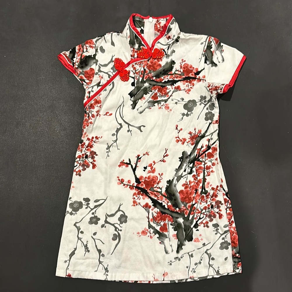 LAST CHANCE - NWOT Qipao style Cherry Blossom Dress Size 4